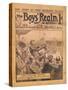 Front Cover of 'The Boys' Realm of Sport and Adventure', No.295, Vol. VI, 25th January 1908-null-Stretched Canvas