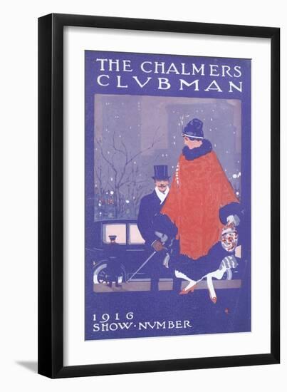 Front Cover of 'The Chalmers Clubman' 1916 Show Number, 1916-null-Framed Giclee Print