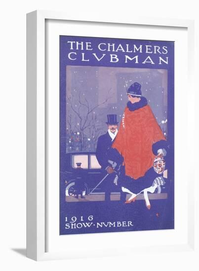 Front Cover of 'The Chalmers Clubman' 1916 Show Number, 1916-null-Framed Giclee Print