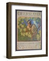 Front Cover of The Deerslayer by James Fennimore Cooper-Newell Convers Wyeth-Framed Giclee Print