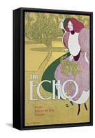 Front Cover of The Echo-William Bradley-Framed Stretched Canvas