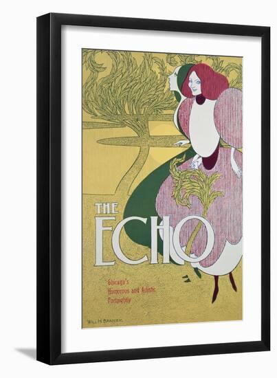 Front Cover of The Echo-William Bradley-Framed Giclee Print