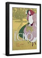 Front Cover of The Echo-William Bradley-Framed Giclee Print