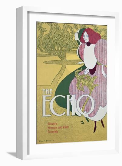 Front Cover of The Echo-William Bradley-Framed Giclee Print