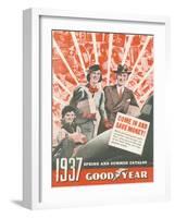 Front Cover of the Goodyear Spring and Summer Catalog, 1937-null-Framed Giclee Print