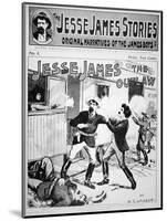 Front Cover of The Jesse James Stories Printed 1898-null-Mounted Giclee Print