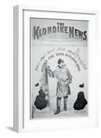 Front Cover of The Klondike News, 1st April 1898-null-Framed Giclee Print