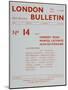 Front Cover of the 'London Bulletin', No. 14, May 1939-null-Mounted Giclee Print