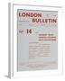 Front Cover of the 'London Bulletin', No. 14, May 1939-null-Framed Giclee Print