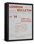 Front Cover of the 'London Bulletin', No. 14, May 1939-null-Framed Stretched Canvas