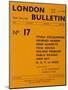 Front Cover of the 'London Bulletin', No. 17, June 1939-null-Mounted Giclee Print