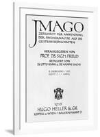 Front Cover of the Magazine 'Imago', published by Hugo Heller, Leipzig und Wien, April 1913-Sigmund Freud-Framed Giclee Print