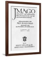 Front Cover of the Magazine 'Imago', published by Hugo Heller, Leipzig und Wien, April 1913-Sigmund Freud-Framed Giclee Print