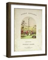 Front Cover of the Music Cover for 'Merry England', a Quadrille by Wilhelm Keller-null-Framed Giclee Print