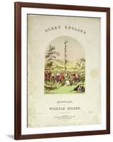 Front Cover of the Music Cover for 'Merry England', a Quadrille by Wilhelm Keller-null-Framed Giclee Print