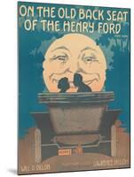 Front Cover of the Score of 'On the Old Back Seat of the Henry Ford', C.1935-null-Mounted Giclee Print