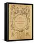 Front Cover of the Score Sheet of 'Die Harmonie Der Welt', 1930-null-Framed Stretched Canvas