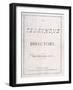 Front Cover of 'The Telephone Directory' of November 1878, 1878-null-Framed Giclee Print