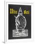 Front Cover of Ubu Roi Depicting Pere Ubu and the Spiral Adorning His Belly-null-Framed Photographic Print