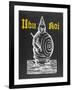 Front Cover of Ubu Roi Depicting Pere Ubu and the Spiral Adorning His Belly-null-Framed Photographic Print