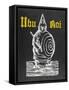 Front Cover of Ubu Roi Depicting Pere Ubu and the Spiral Adorning His Belly-null-Framed Stretched Canvas