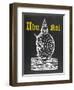 Front Cover of Ubu Roi Depicting Pere Ubu and the Spiral Adorning His Belly-null-Framed Photographic Print