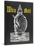 Front Cover of Ubu Roi Depicting Pere Ubu and the Spiral Adorning His Belly-null-Stretched Canvas