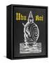 Front Cover of Ubu Roi Depicting Pere Ubu and the Spiral Adorning His Belly-null-Framed Stretched Canvas