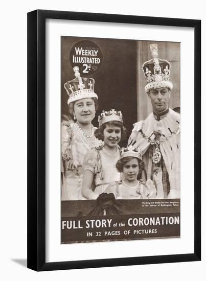 Front Cover of Weekly Illustrated Magazine - 15th May 1937-null-Framed Art Print