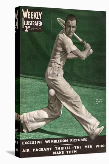 Front Cover of Weekly Illustrated Magazine - 27th June 1936-null-Stretched Canvas