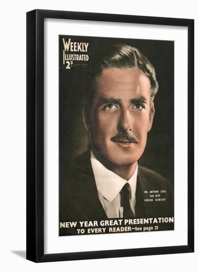 Front Cover of Weekly Illustrated Magazine - 4th January 1936-null-Framed Art Print