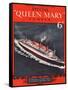 Front Cover of Weekly Illustrated Magazine - Queen Mary (Steamship) Special Issue-null-Framed Stretched Canvas