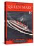 Front Cover of Weekly Illustrated Magazine - Queen Mary (Steamship) Special Issue-null-Stretched Canvas