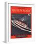 Front Cover of Weekly Illustrated Magazine - Queen Mary (Steamship) Special Issue-null-Framed Photographic Print