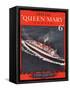 Front Cover of Weekly Illustrated Magazine - Queen Mary (Steamship) Special Issue-null-Framed Stretched Canvas