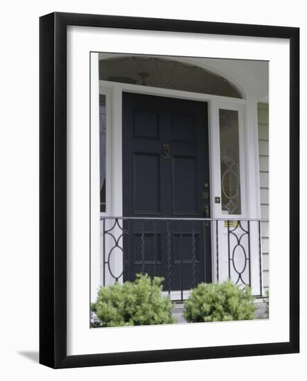 Front Door of a House-null-Framed Photographic Print