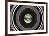 Front Element of A Camera Lens-yanmingzhang-Framed Photographic Print