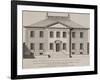 Front Elevation Of a Building. From a Pattern Book Of Drawings Of Typical English Buildings-null-Framed Giclee Print