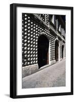 Front Elevation of Diamanti Palace, Macerata, Marche, Italy-Giulio Carpioni-Framed Giclee Print