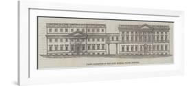 Front Elevation of the Bath Mineral Water Hospital-null-Framed Giclee Print