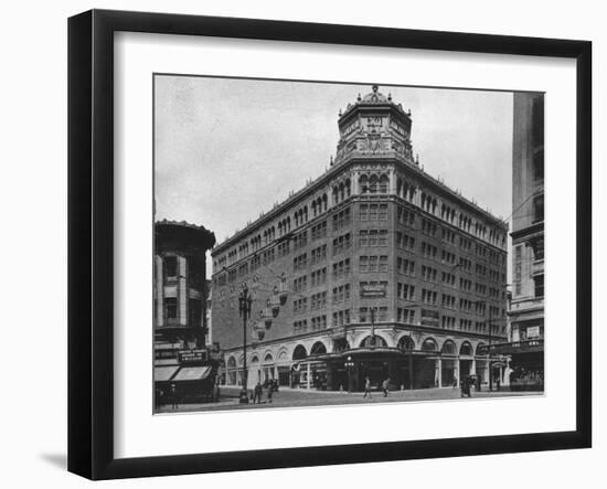 Front elevation, the Golden Gate Theatre, San Francisco, California, 1925-null-Framed Premium Photographic Print