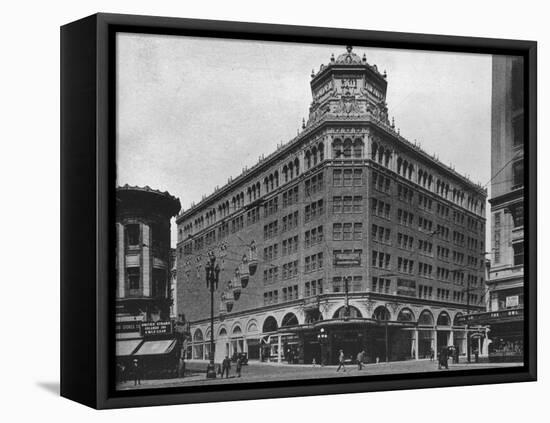 Front elevation, the Golden Gate Theatre, San Francisco, California, 1925-null-Framed Stretched Canvas