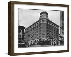 Front elevation, the Golden Gate Theatre, San Francisco, California, 1925-null-Framed Photographic Print