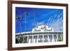 Front entrance to the Rose Bowl in Pasadena, Pasadena, California-null-Framed Photographic Print