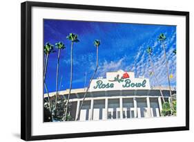 Front entrance to the Rose Bowl in Pasadena, Pasadena, California-null-Framed Photographic Print