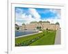 Front Facade of Schloss Schonbrunn Palace, Vienna, Wein, Austria-Miva Stock-Framed Photographic Print