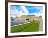 Front Facade of Schloss Schonbrunn Palace, Vienna, Wein, Austria-Miva Stock-Framed Photographic Print