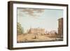 Front Facade of St.Michael's Castle, St. Petersburg-Benjamin Patersson-Framed Giclee Print