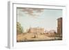 Front Facade of St.Michael's Castle, St. Petersburg-Benjamin Patersson-Framed Giclee Print