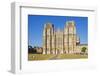 Front Facade of Wells Cathedral, Wells, Somerset, England, United Kingdom, Europe-Neale Clark-Framed Photographic Print